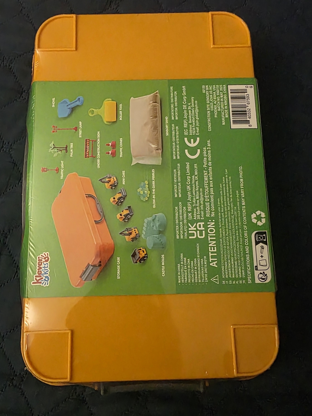 Klever kits Sensory Bin Construction Site Molding Sand for Kids - Picture 6 of 8